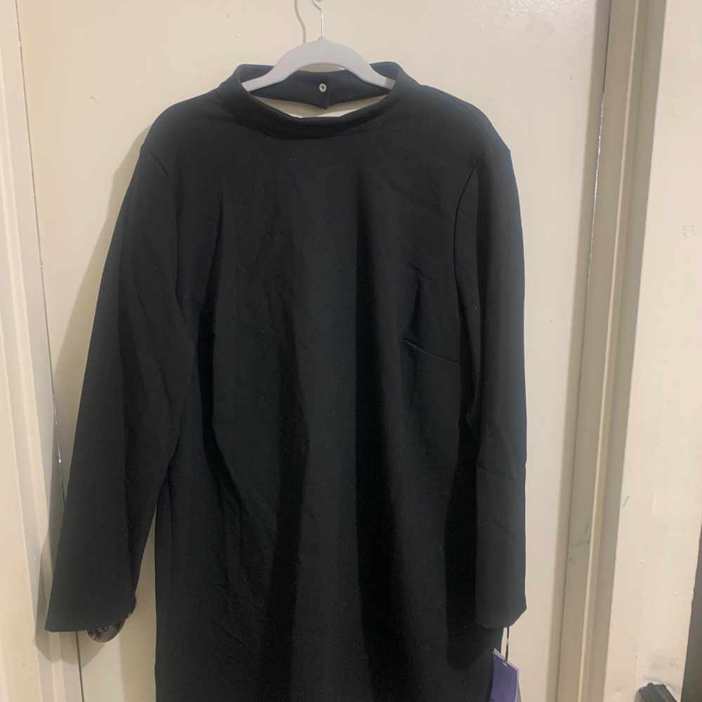 Designer KBB chic black cocktail dress